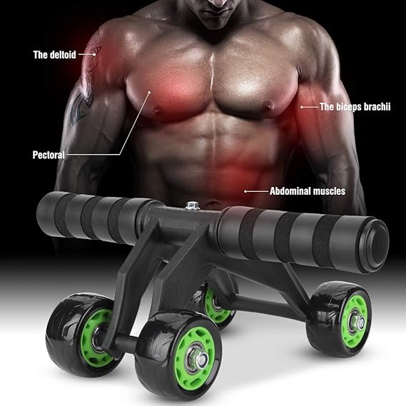Rueda Abdominal de 4 Ruedas