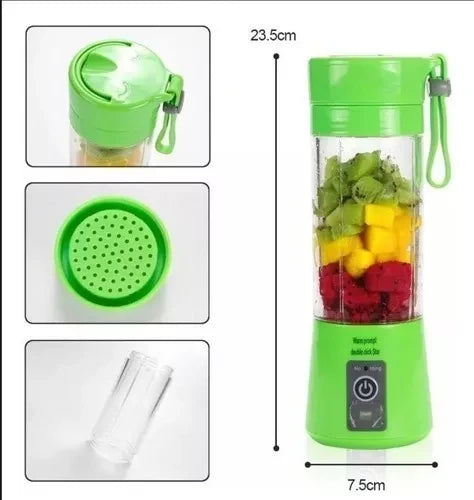 Mini Licuadora Portátil Recargable 380 ml