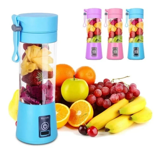 Mini Licuadora Portátil Recargable 380 ml
