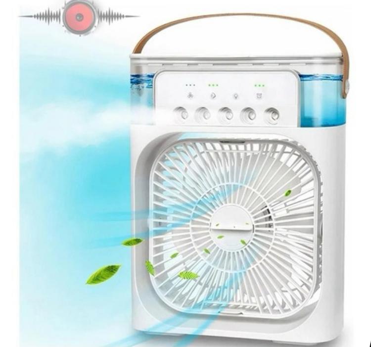 Ventilador de Escritorio con Tanque de Agua y 3 Velocidades