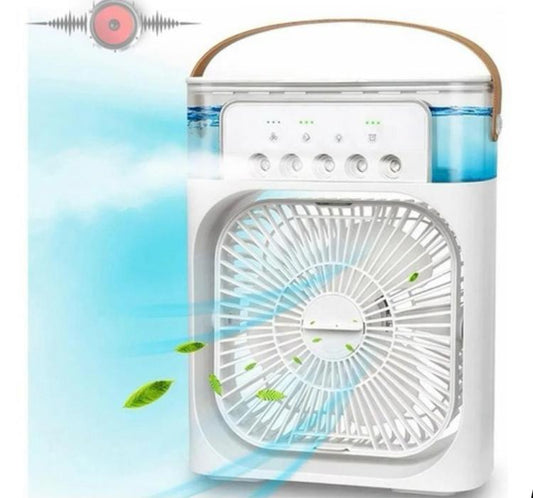 Ventilador de Escritorio con Tanque de Agua y 3 Velocidades