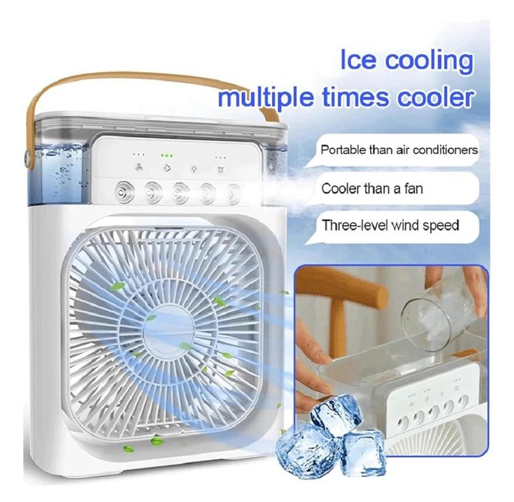 Ventilador de Escritorio con Tanque de Agua y 3 Velocidades