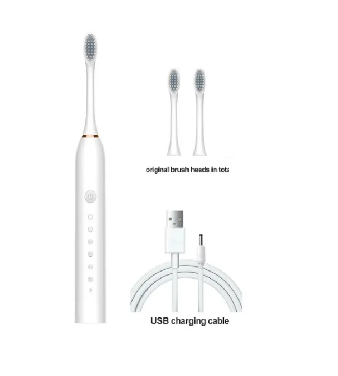 Cepillo de Dientes Eléctrico Sónico Recargable USB