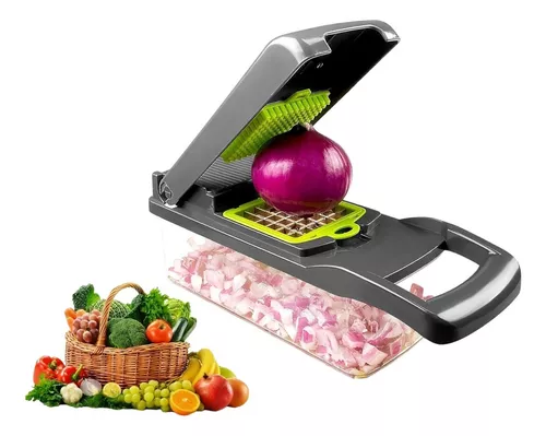 Picador y Rallador de Verduras Multifuncional 14 Piezas