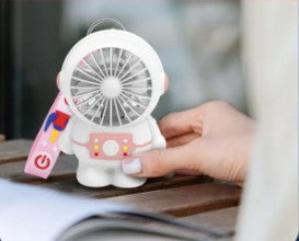 Mini Ventilador Astronauta Recargable USB
