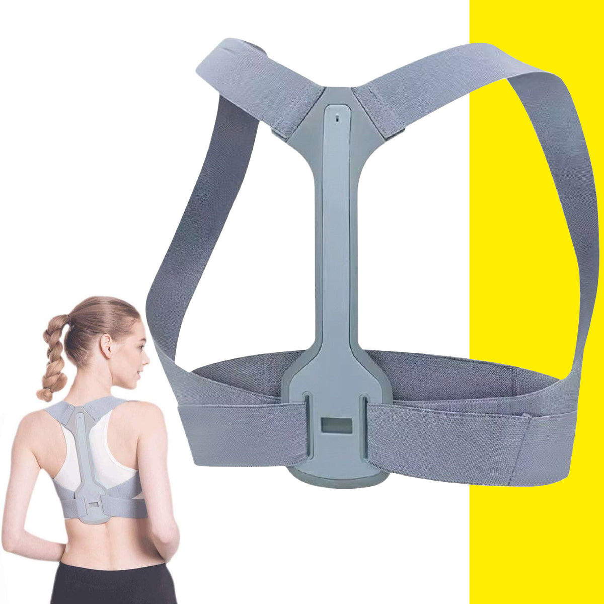 Corrector de Postura Invisible con Soporte