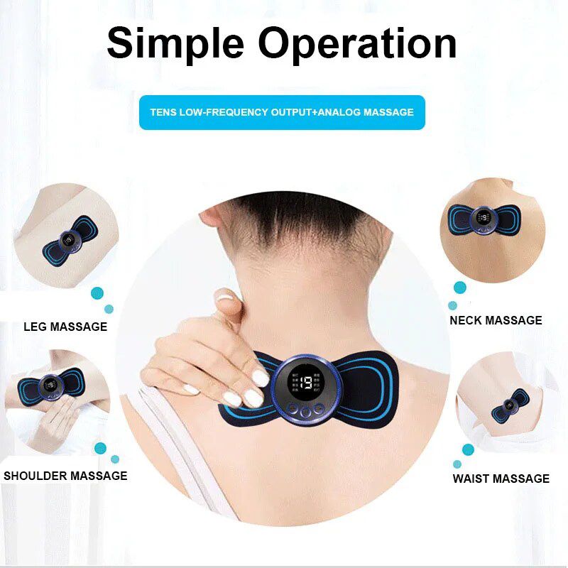 Masajeador de Cuello y Espalda por Pulsos X2