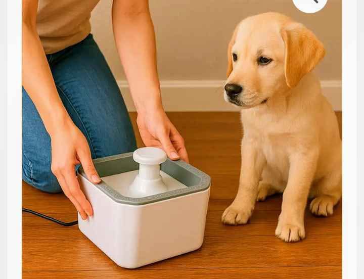 Fuente Bebedero Automática para Perros y Gatos