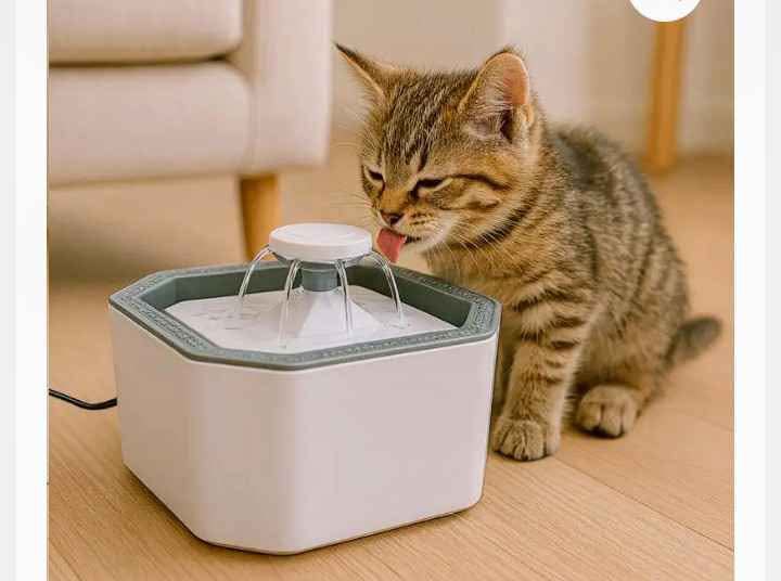Fuente Bebedero Automática para Perros y Gatos