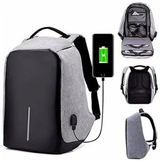 Mochila Antirrobo con Puerto USB y Salida para Audífonos